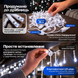 Уличная гирлянда Бахрома 36 м 600 LED белый провод Белое сияние Garlando белый 36 м 36MWW фото 4