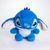 Мягкая игрушка Стич 20х15 (см) плюшевая игрушка Лило и Стич Stitch для детей на подарок Синий 509-23BL 509-23BL фото