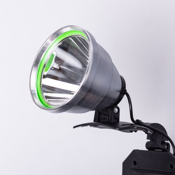 Налобний ліхтар акумуляторний зі швидкою зарядкою 16х10х13 см LED зарядка від сонячної панелі HP-JG-5 HP-JG-5 фото