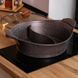 Алюминиевая кастрюля &Oslash; 30 см, мраморное антипригарное покрытие, кофейный MGC HP-4-413CO HP-4-413CO фото 5