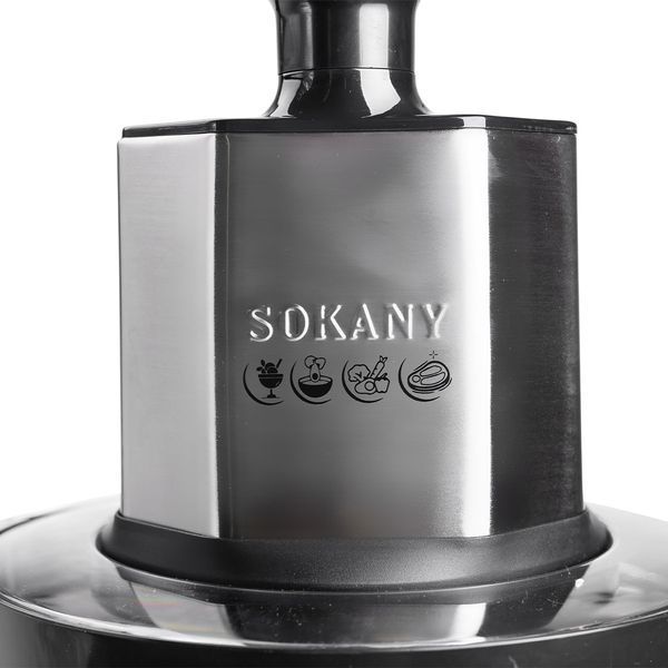 Чоппер измельчитель 800 Вт с чашей на 4,5 литров 6 лезвий мясорубка Sokany SK-06033 SK-06033 фото