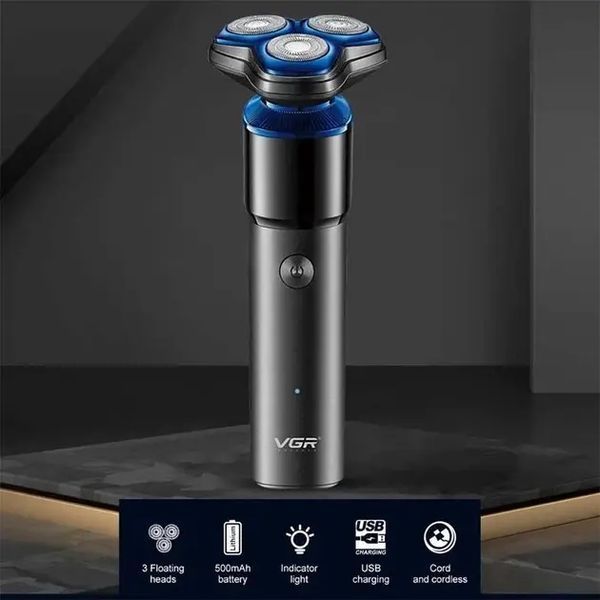 Мужская электробритва VGR V-325 от USB 2055387 фото