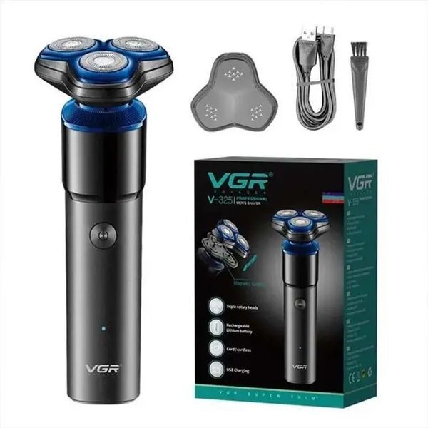 Мужская электробритва VGR V-325 от USB 2055387 фото