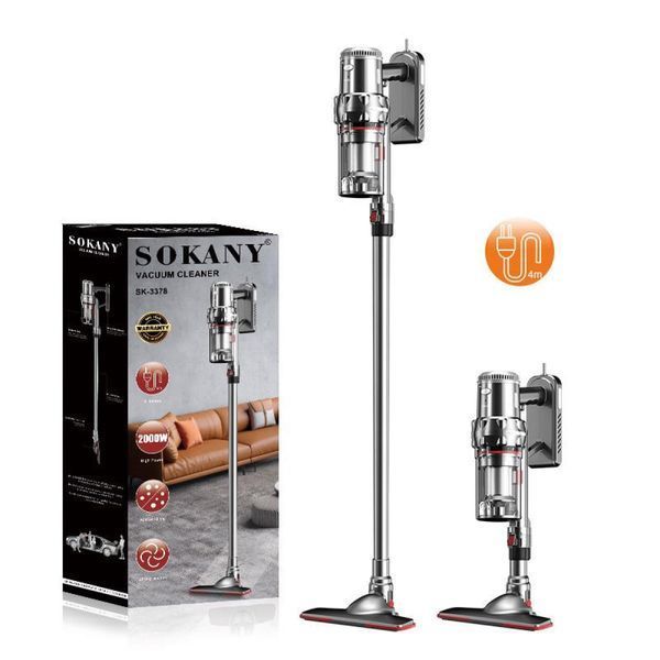 Безмешковый мощный вертикальный ручной пылесос Sokany SK-3378 2000 Вт для сухой уборки SK-3378 фото