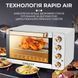 Настольная электродуховка для дома 60 л электропечь, духовая печь Sokany 1700 Вт духовка SK10010 SK10010 фото 4
