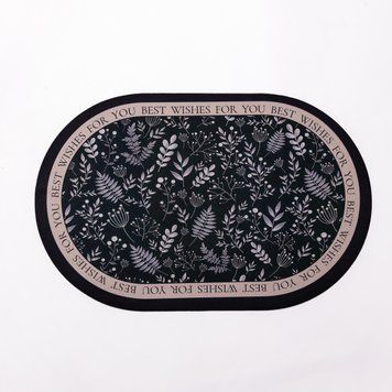 Коврик диатомитовый Botanic Oval 58*38 см универсальный HP-42-54 HP-42-54 фото