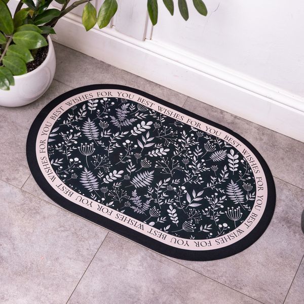 Килимок діатомітовий Botanic Oval 58*38 см універсальний HP-42-54 HP-42-54 фото