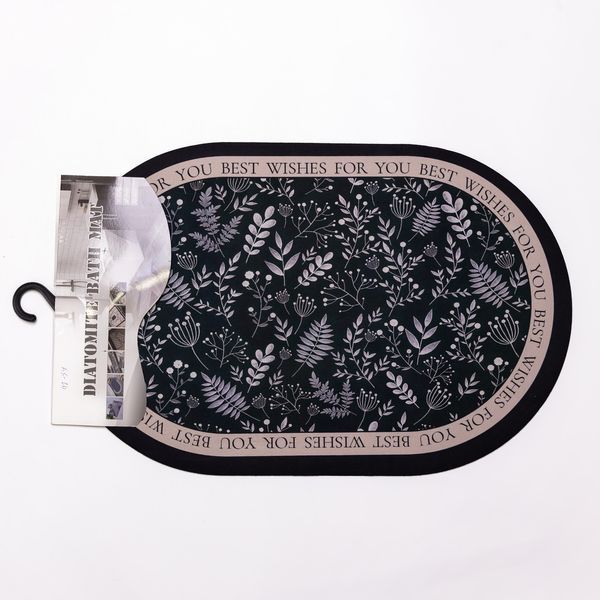Килимок діатомітовий Botanic Oval 58*38 см універсальний HP-42-54 HP-42-54 фото