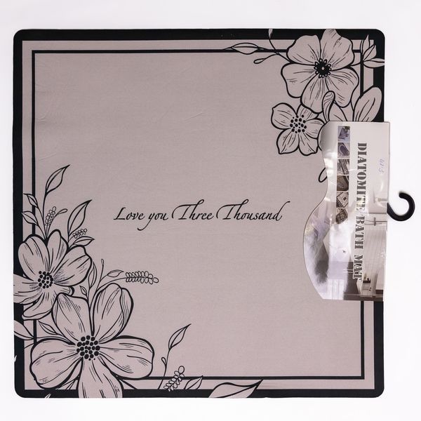 Коврик диатомитовый Love you Three Thousand 58*58 см универсальный HP-42-3 HP-42-3 фото
