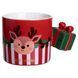 Чашка порцелянова новорічна Merry Christmas 400 (мл) Червона Yiwu FM-CS-49R FM-CS-49R фото 6
