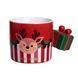 Чашка порцелянова новорічна Merry Christmas 400 (мл) Червона Yiwu FM-CS-49R FM-CS-49R фото 1