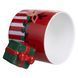 Чашка порцелянова новорічна Merry Christmas 400 (мл) Червона Yiwu FM-CS-49R FM-CS-49R фото 4