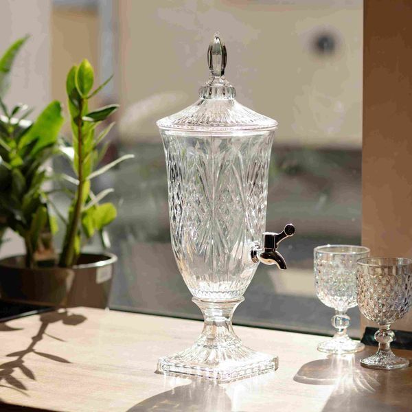 Лимонадница Classic Crystal 2л с краном прозрачный HP-19-295 HP-19-295 фото