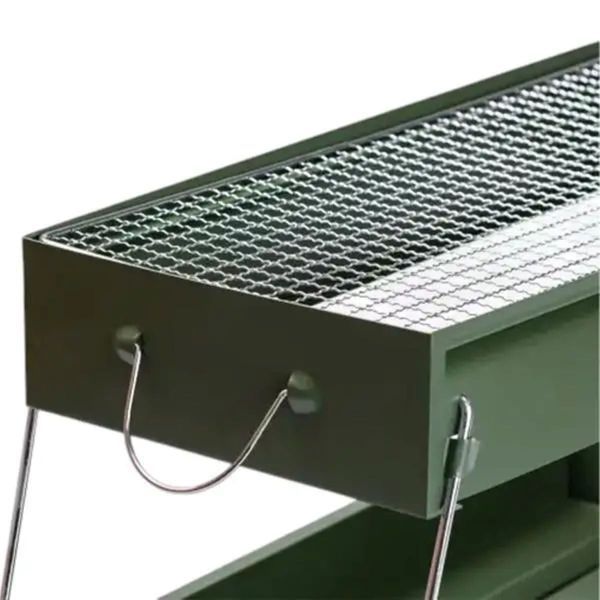 Мангал портативный складной 51.5&times;23&times;25 см с решеткой HP461GR HP461GR фото