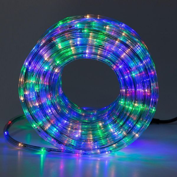 Уличная гирлянда Дюралайт 240 LED 7 метров желтый, морозостойкая энергоэффективная DR10МY фото