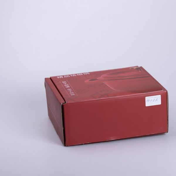 Кастрюля чугунная эмалированная 2 л с крышкой &Oslash;20 см Красная HP-1-2R HP-1-2R фото