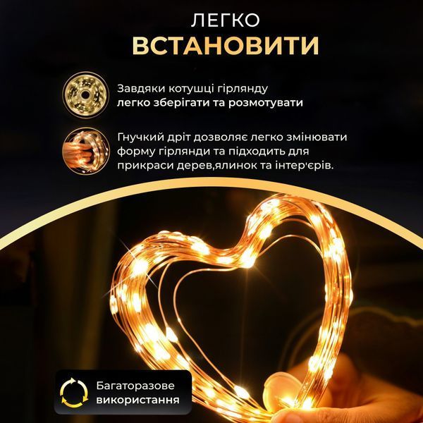 Гирлянда роса на пульте 100 метров на 1000 led светодиодов капля зеленый провод желтая 1000L100MGY фото
