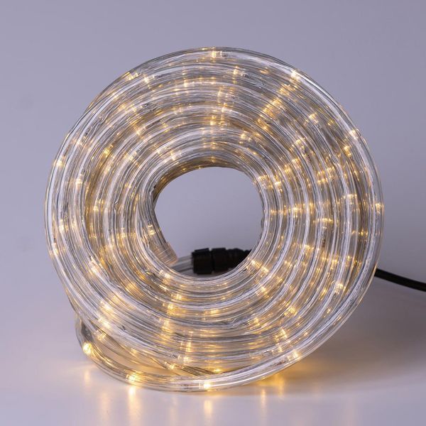 Уличная гирлянда Дюралайт 240 LED 7 метров желтый, морозостойкая энергоэффективная DR10МY фото
