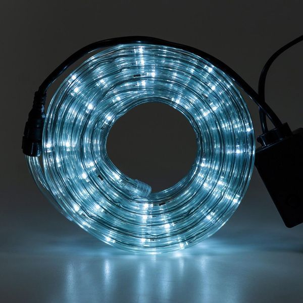Уличная гирлянда 50 м Дюралайт 900 LED белая, морозостойкая DR50МW фото