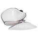 Супница 800 (мл) фарфоровая 26&times;18&times;14 (см) с крышкой Белый с серебром XL-4074AS XL-4074AS фото 3
