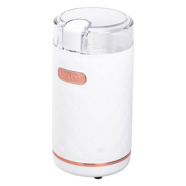 Кавомолка електрична Sokany 150 Вт Біла Lugi SK-3027W SK-3027W фото