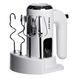 Миксер ручной 2 насадки венчики и крюки для теста белый Sokany SK-02025 SK-02025 фото 2