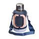 Термос Vacuum Cup 1.5 литра с ремешком и складной ручкой темно-синий HP-14-21BL HP-14-21BL фото 1