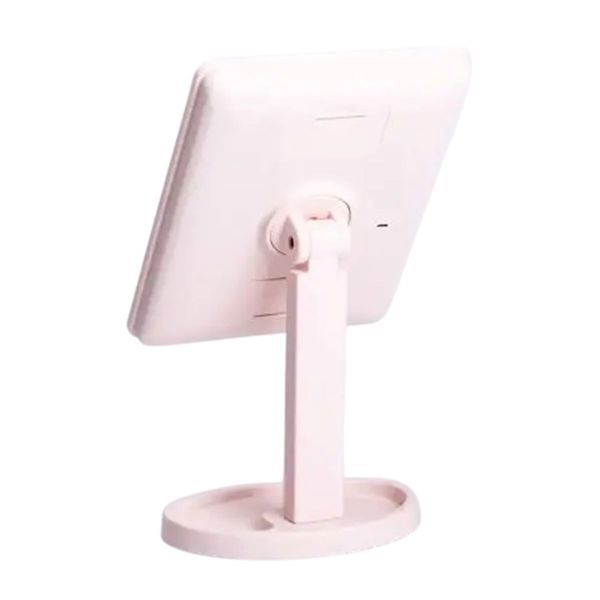 Дзеркало косметичне 21х16 см 16 LED Чорне HP-10-3AP HP-10-3AP фото