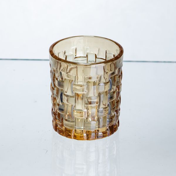 Набір чарок для міцних напоїв Shot glass 6 штук по 75 мл коричневий Yiwu HP-17-37 фото