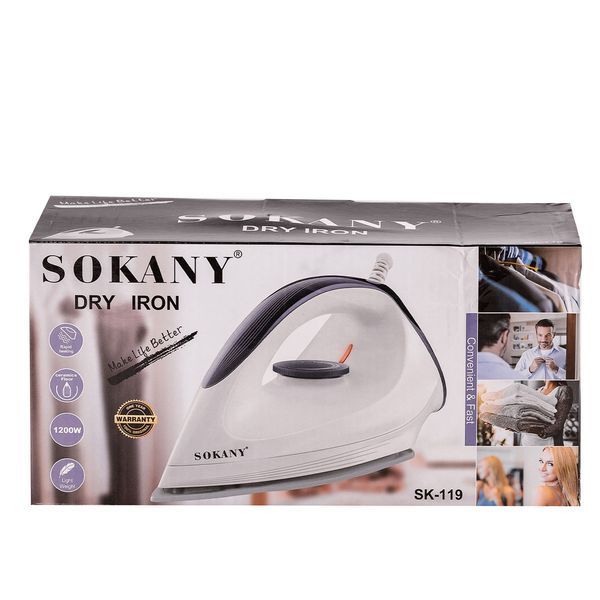 Праска Sokany з керамічною підошвою SK-119GR SK-119GR фото