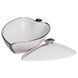 Супница 800 (мл) фарфоровая 32&times;21&times;16 (см) с крышкой Белый с серебром XL-4054AS XL-4054AS фото 2
