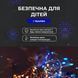 Гирлянда роса на пульте 50 метров на 500 led светодиодов капля белый провод синяя 500L50MWBL фото 3