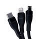Кабель для заряджання 3-in-1 microUSB/Type-C/Lightning UR521 UR521 фото 2