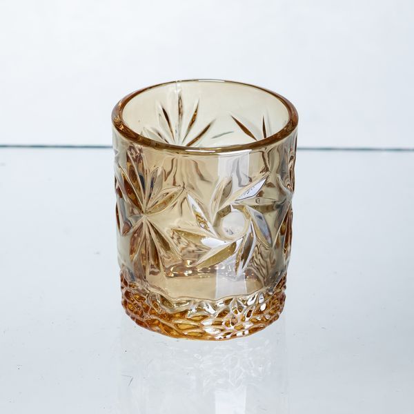 Набор рюмок для виски Shot glass 6 штук по 75 мл коричневый HP-17-39 HP-17-39 фото