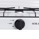 Настольная газовая плита на 3 конфорки Sokany 5.5 кВт Белая Lugi SK-6003W SK-6003W фото 6