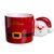 Чашка порцелянова новорічна Merry Christmas 400 мл Червона Yiwu FM-CS-51R FM-CS-51R фото