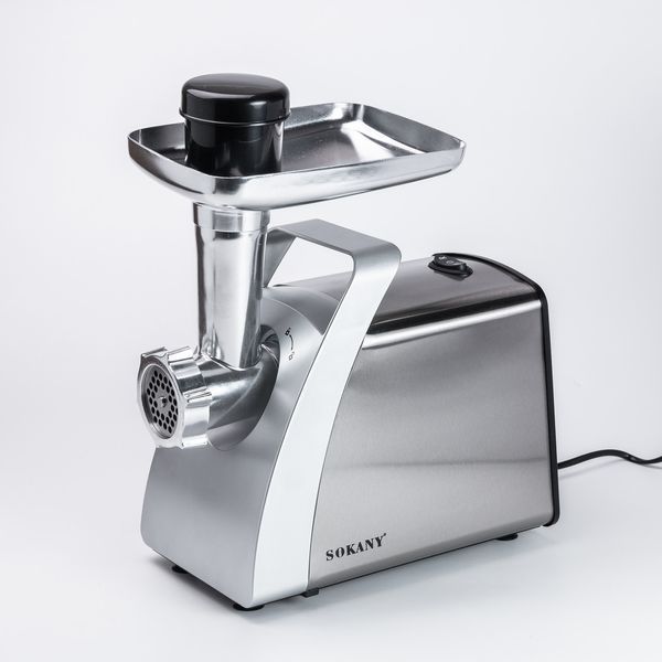 Мясорубка Sokany SK-06001 электрическая 2400 Вт сталь SK-06001 фото
