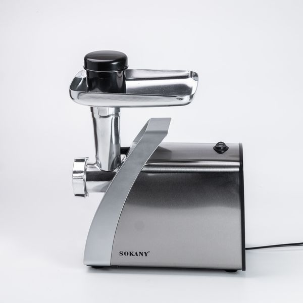Мясорубка Sokany SK-06001 электрическая 2400 Вт сталь SK-06001 фото
