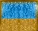 Патріотична гірлянда штора Прапор України 3*3 м 160 LED класична IP44 M16906 фото 1