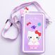 Дитяча силіконова сумочка-гаманець 17*9*2 см Фіолетовий HP-55-21V HP-55-21V фото 1