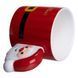 Чашка порцелянова новорічна Merry Christmas 400 мл Червона Yiwu FM-CS-51R FM-CS-51R фото 2