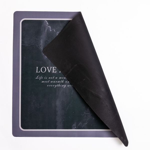 Килимок для ванної кімнати Love and freedom 58*58 см діатомітовий HP-42-10 HP-42-10 фото