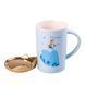 Чашка порцелянова Princess 400мл з кришкою Блакитний HPCYM0845BL HPCYM0845BL фото 2