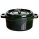 Кокотница чугунная эмалированная 2,5 л, малахит HP-FLG-9 green HP-FLG-9 green фото 1