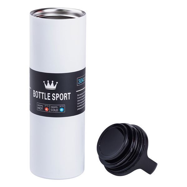 Термос металлический 500 мл Bottle Sport с вакуумной изоляцией белый HPGM5009W HPGM5009W фото