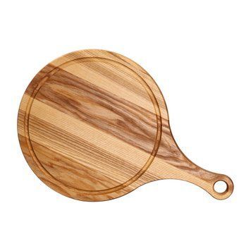 Разделочная деревянная доска с круглым основанием 30*45 см ясень C19W300450 C19W300450 фото