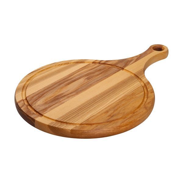 Разделочная деревянная доска с круглым основанием 30*45 см ясень C19W300450 C19W300450 фото