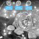 Гірлянда роса нитка 30 LED, 3 м на батарейках CR2032, біла 1733019W фото 4