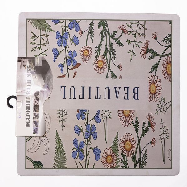 Коврик для ванной комнаты Beautiful 58*58 см диатомитовый HP-42-13 HP-42-13 фото