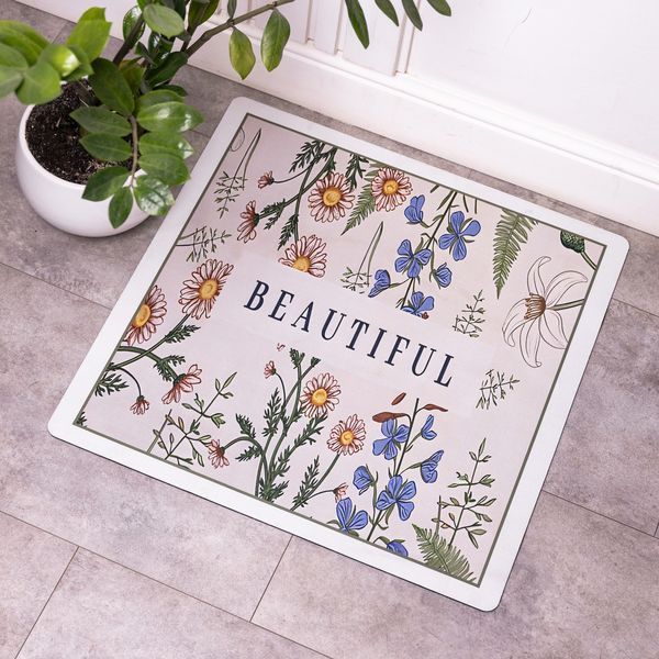 Коврик для ванной комнаты Beautiful 58*58 см диатомитовый HP-42-13 HP-42-13 фото